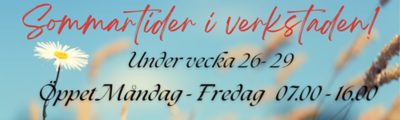 Öppettider helgdagar - 2