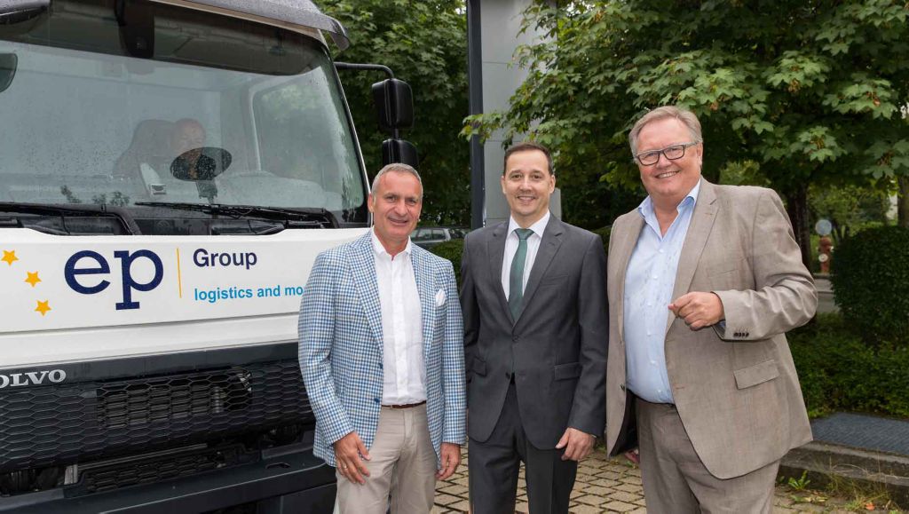 Übergabe Volvo FL_ep Group