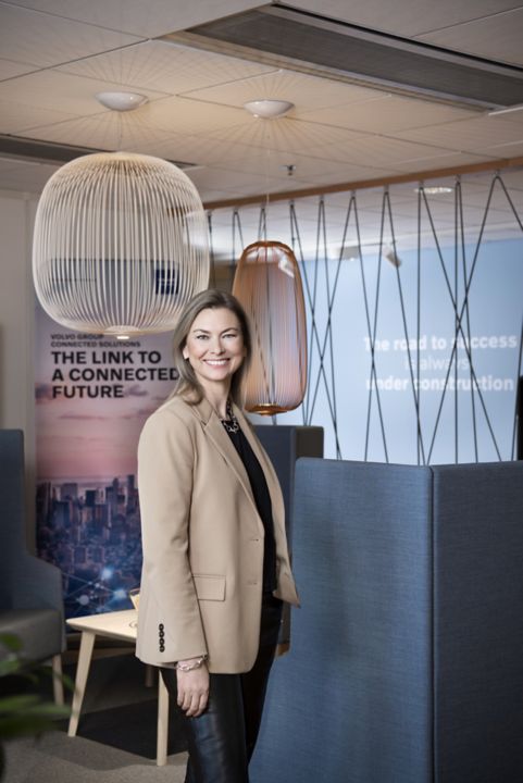 Victoria Woyland, vice president Volvo Group, Connected Solutions | Volvo Group