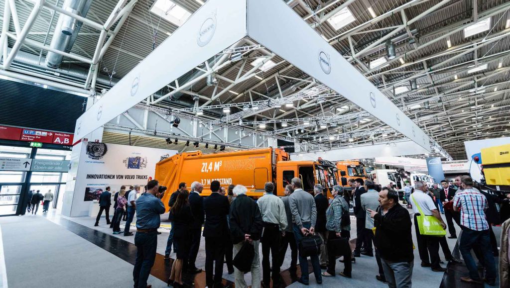 Volvo Trucks auf der IFAT 2016