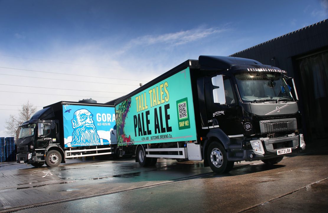 Butcombe Brewery taps up Volvo Trucks for new FE and FL rigids