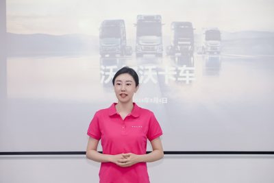 沃尔沃卡车中国市场副总裁马薪淼女士