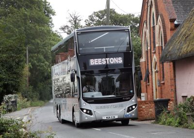 Longstanding Volvo customer, Beestons, has taken delivery of four B8L MCV eVoSeti double-deck buses, continuing a trusted relationship that dates back to the 1980s.