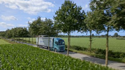 Volvo FH Electric van Carotrans