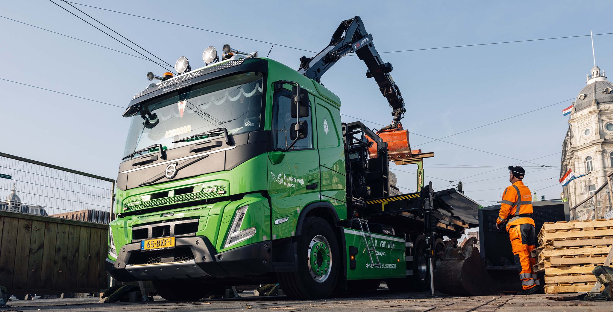 Electric trucks give us a better position in the market