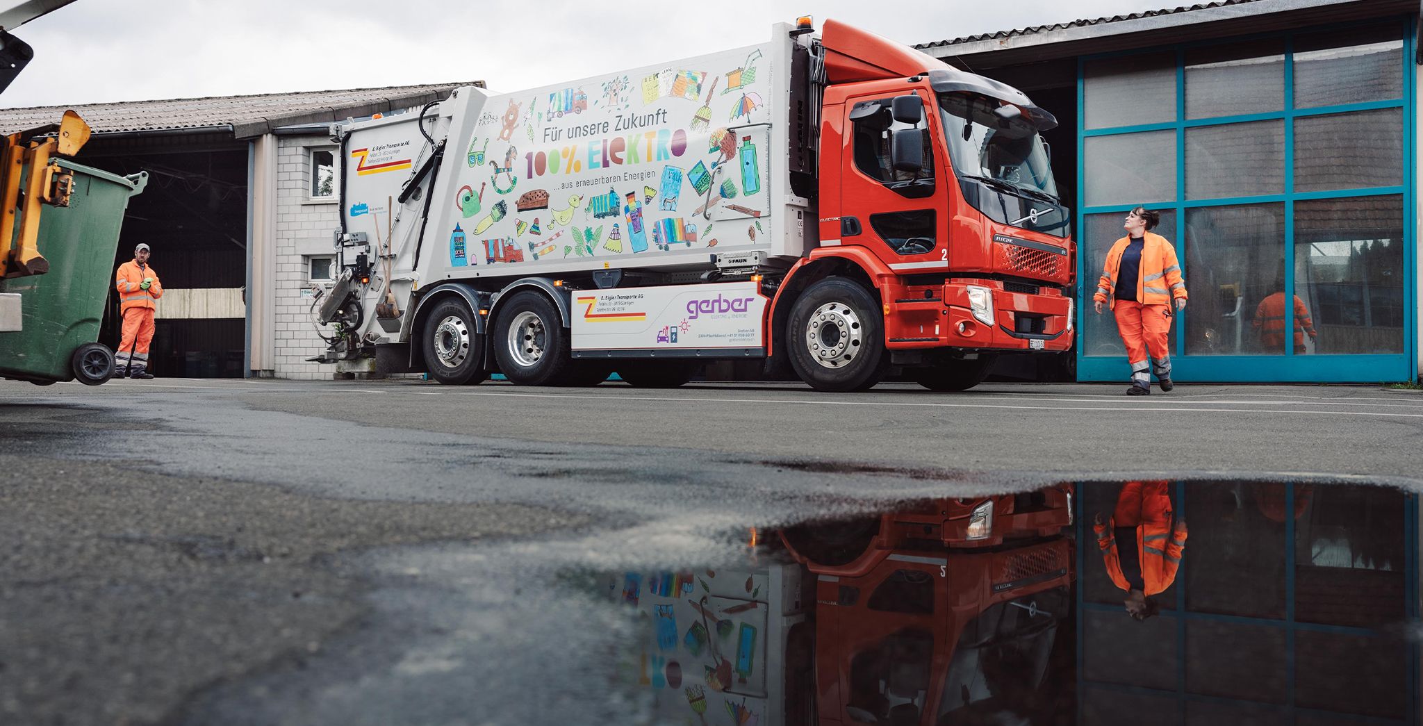 E. Bigler Transporte AG zet elektrische vrachtwagens in en wil niet meer terug naar diesel