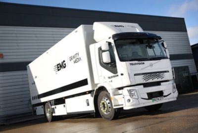 EMG / Gravity Media has added a new Volvo FE Electric 4x2 rigid into its broadcast fleet.
