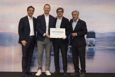 inauguración Cantabria volvo trucks