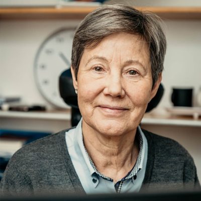 Lillian Hansen är länken mellan kunderna och Wist. Till våren går hon i pension.