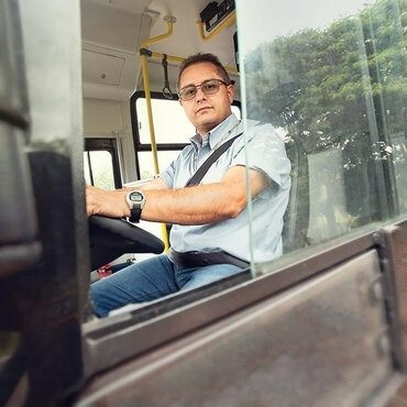 Valdionei Cenci Bacelar, driver at Auto Viação Redentor