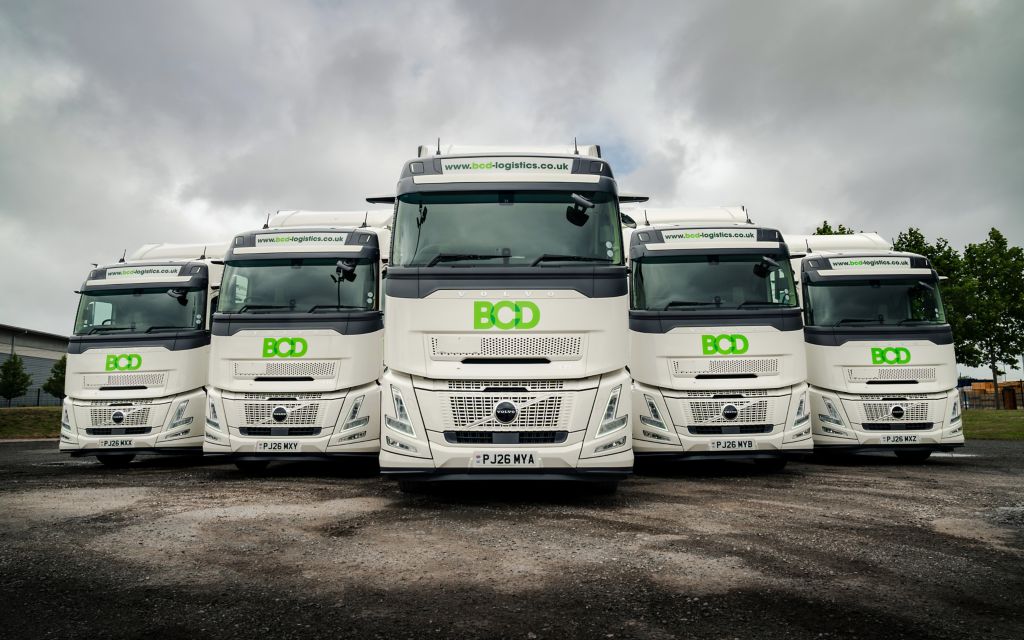 Rave reviews and first-class demo see BCD Logistics take five new Volvo FH Aeros