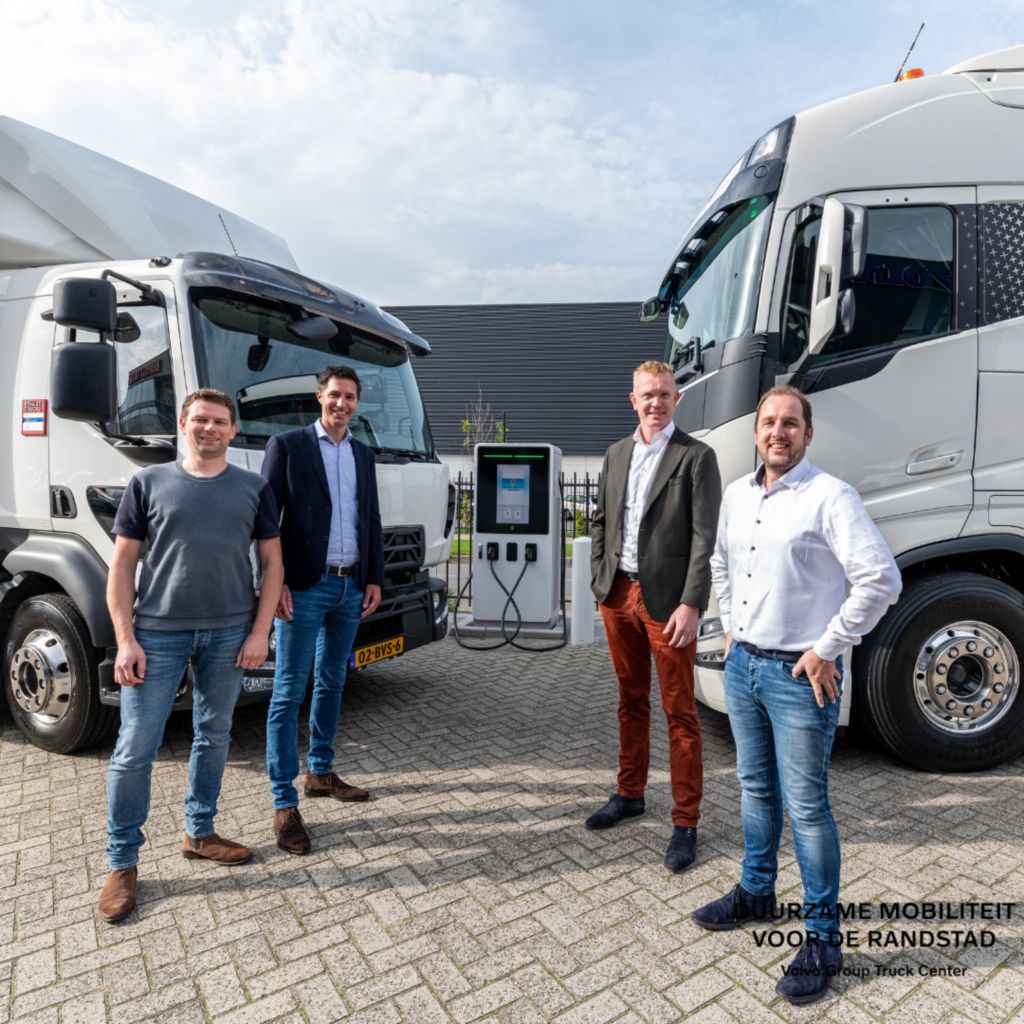Volvo Group Truck Center en Floading slaan de handen ineen voor duurzame mobiliteit in de Randstad