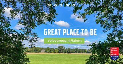 Volvo Group Nederland opnieuw officieel Great Place To Work