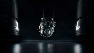 Volvos lastbilsmotor 13 liter