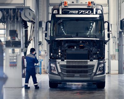 Volvo huolto yli 10-vuotiaisiin kuorma-autoihin