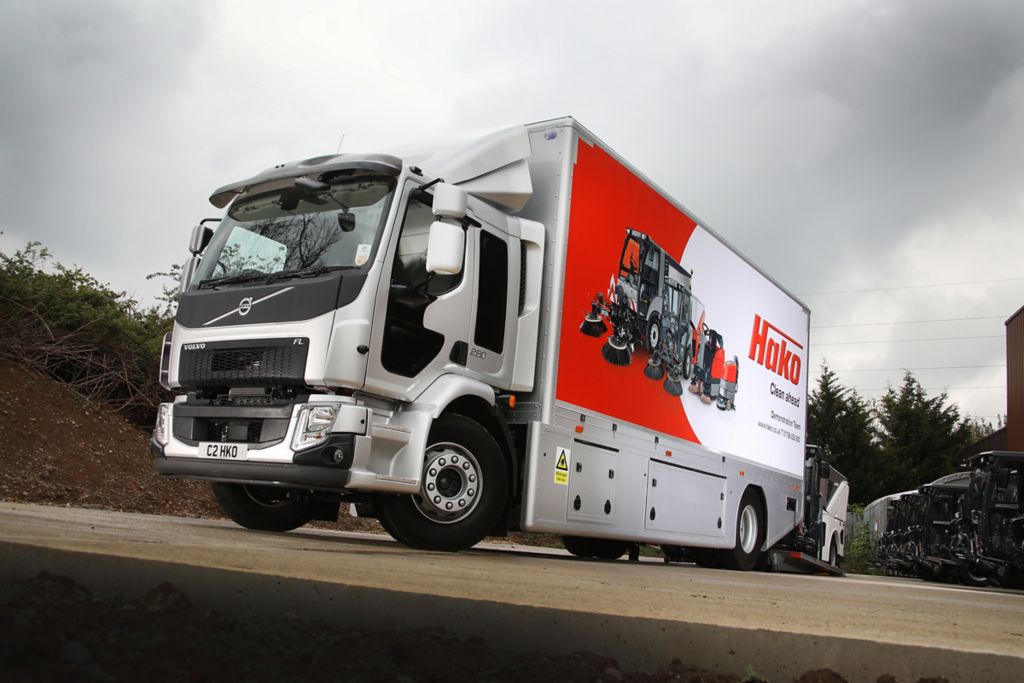 New Volvo FL trucks help Unisurge keep the NHS well stocked