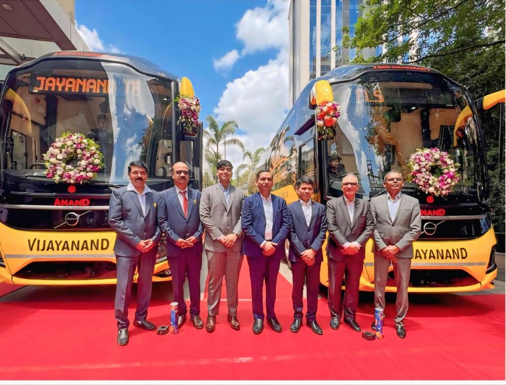 Vijayanand Travels places order for 150 Volvo Buses