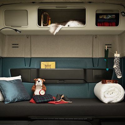 Comfortable sleeping compartment in the new Volvo FM