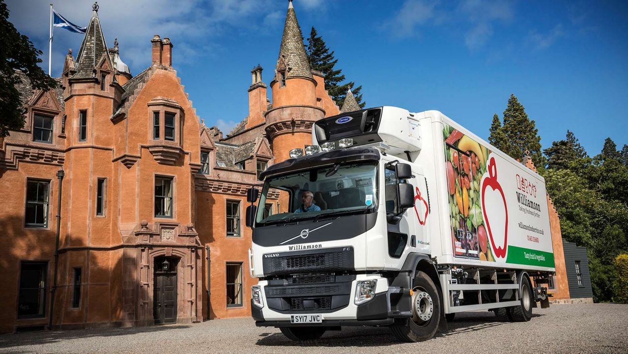  Williamson Foodservice has added two new Volvo FE-280 18-tonne rigids to its 29 strong truck fleet