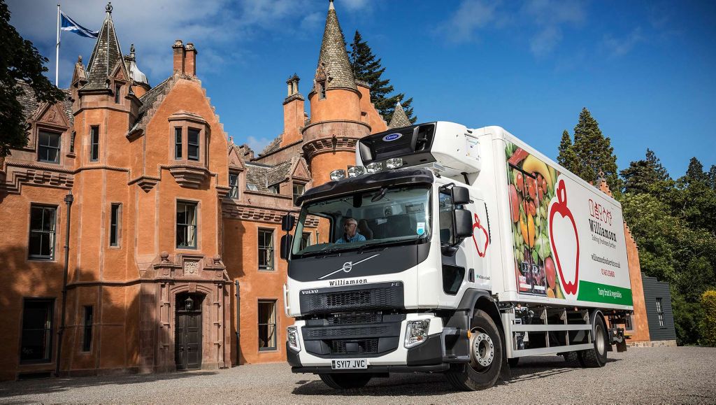  Williamson Foodservice has added two new Volvo FE-280 18-tonne rigids to its 29 strong truck fleet