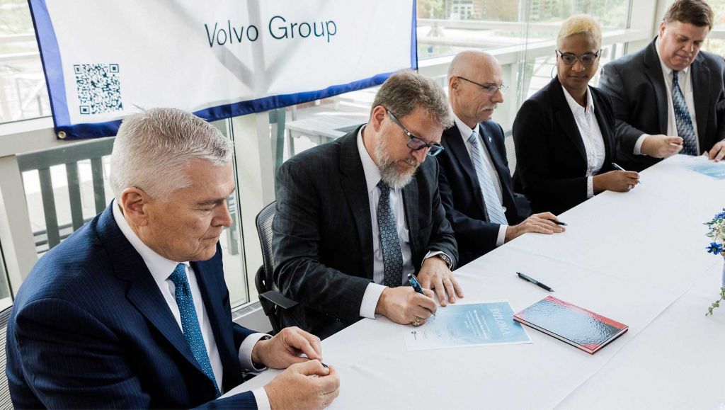 Volvo Group Signs Academic Preferred Partner Agreement with The Pennsylvania State University