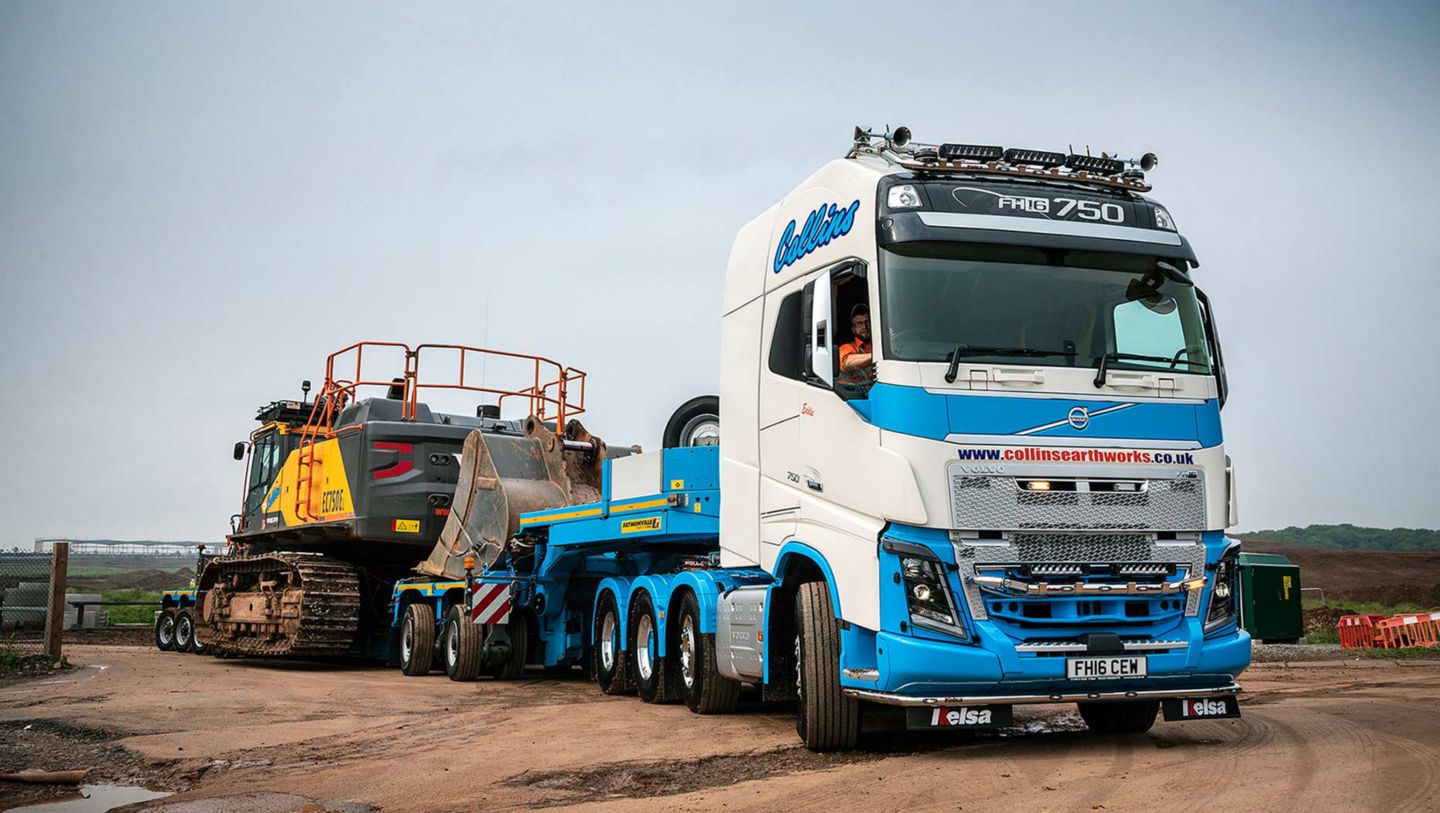 Collins Earthworks takes five new Volvo FMX tractor units - Fleet