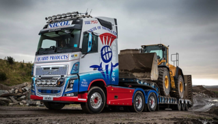 NICOL OF SKENE LTD VOLVO FMX 6x6 DRILLING UNIT WAGON AND D…