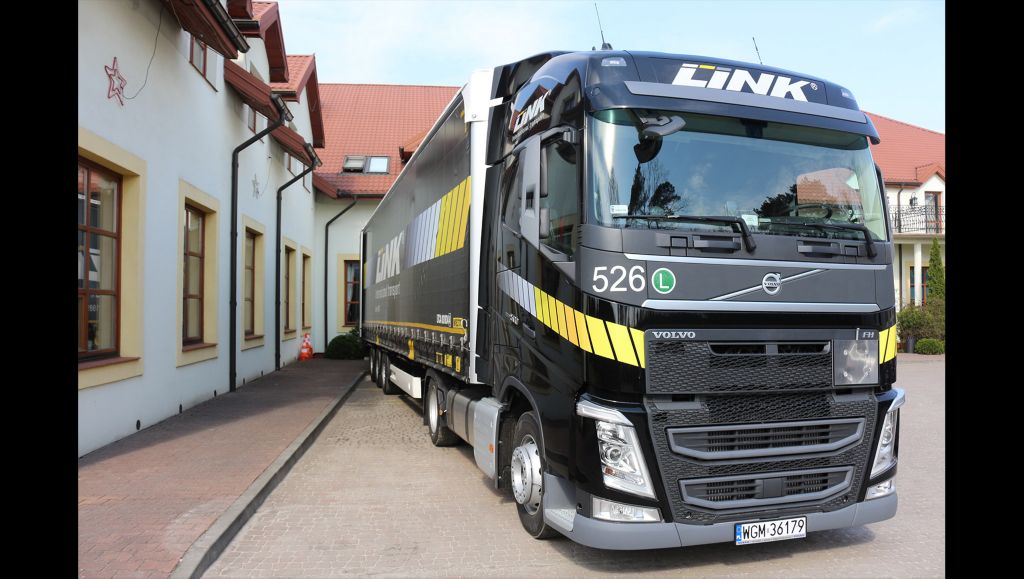 Volvo FH we flocie firmy LINK