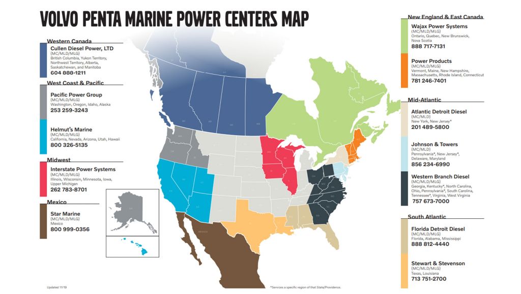 Volvo Penta Names Atlantic Detroit Diesel Allison as Marine Power Center