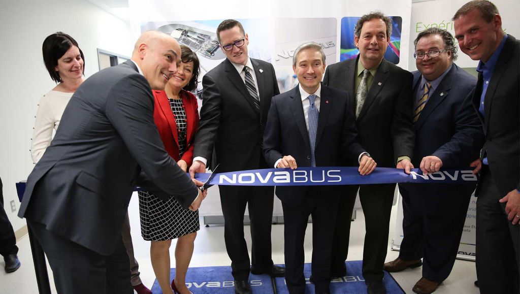  Nova Bus inaugurates its Development Center