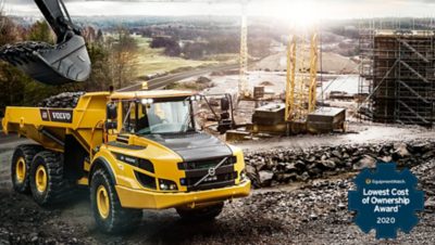 Volvo CE Machines Win Highest Retained Value and Lowest Cost of Ownership EquipmentWatch Awards