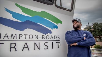 Norfolk by Boat operates three aluminum ferries on behalf of Hampton Roads Transit on the Elizabeth River