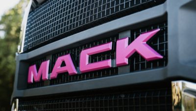 Mack Trucks Showcases Pink Mack Anthem® Model for  National Breast Cancer Awareness Month