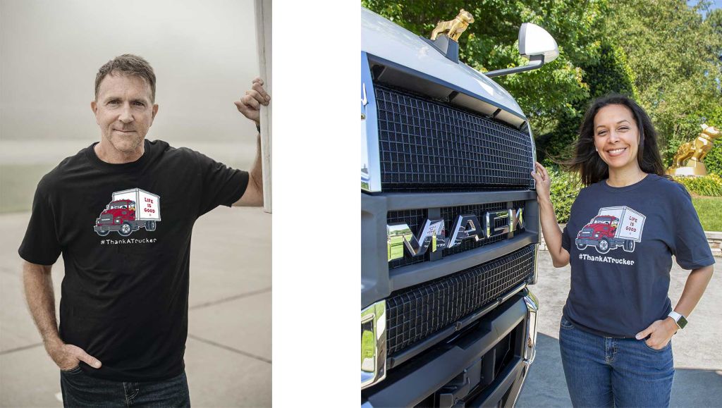 Mack Trucks donated $25,000 in proceeds from the sales of the Mack
