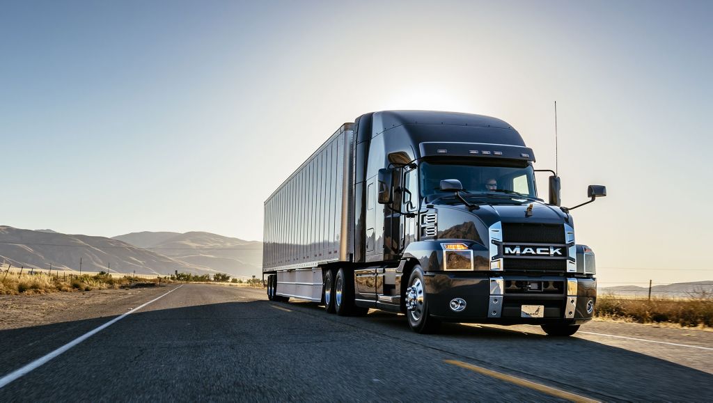 Mack Trucks will focus on fuel efficiency with the display of two Mack Anthem® models