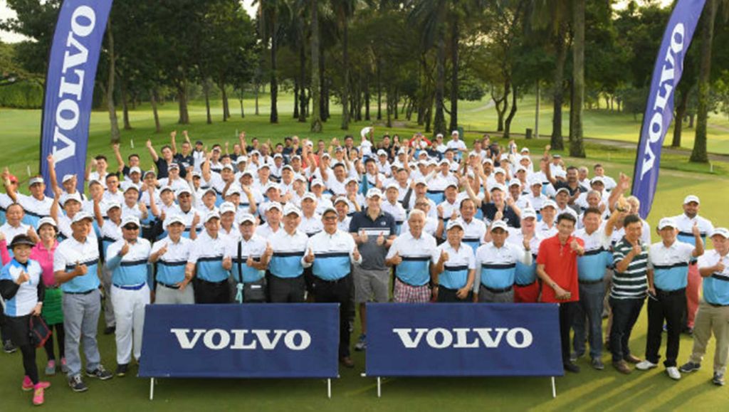 Participants of Volvo World Golf Challenge Malaysia 2018