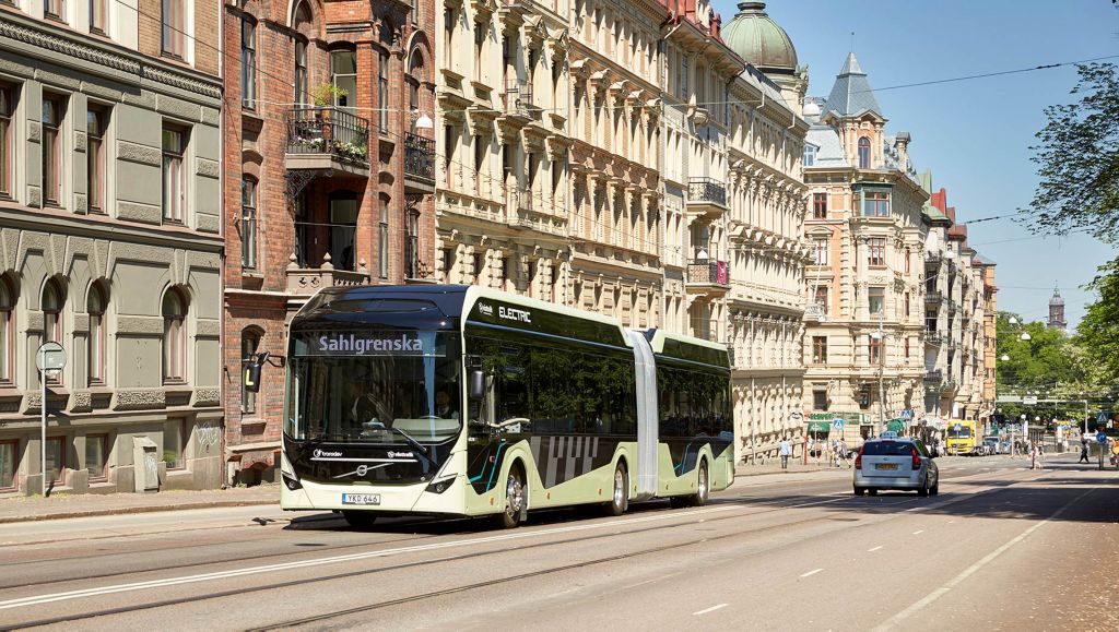 Volvo receives Sweden’s largest order ever for electric buses