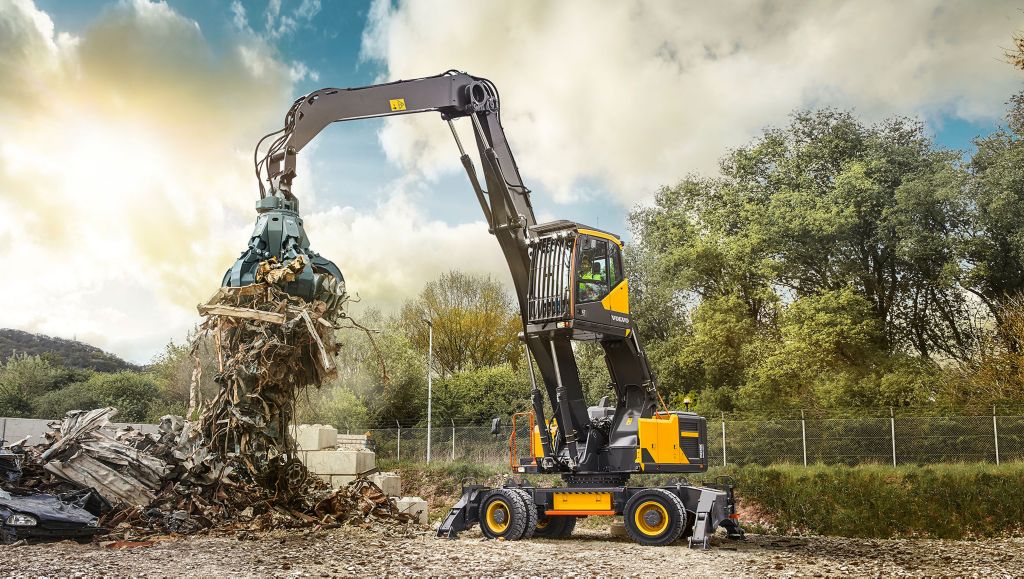 Volvo introduces its first dedicated material handler for North America