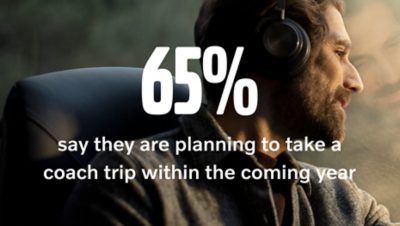 65% say they are planning to take a coach trip within the coming year