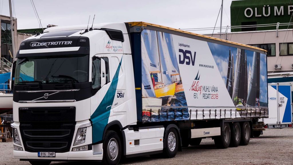 Regati Muhu väin sujuvat logistikat aitavad tagada DSV ja Volvo Estonia