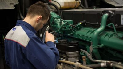 Jobb i Bäckebol för Volvo trucks.