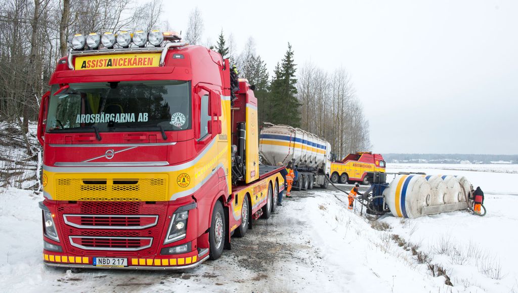 Arosbärgarna i Västerås ny bärgningsbil