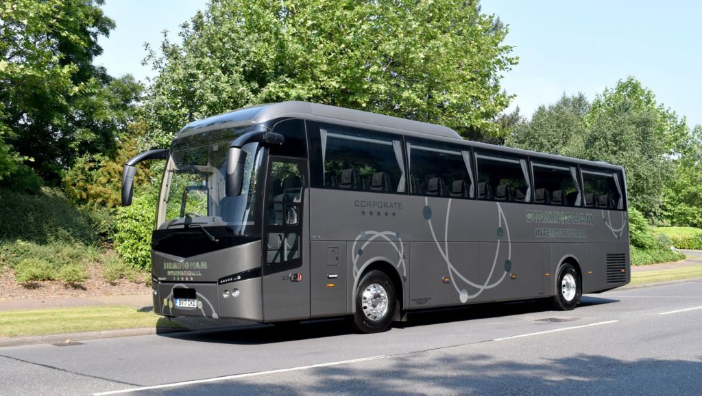 Volvo scores luxury sales with Birmingham International Coaches
