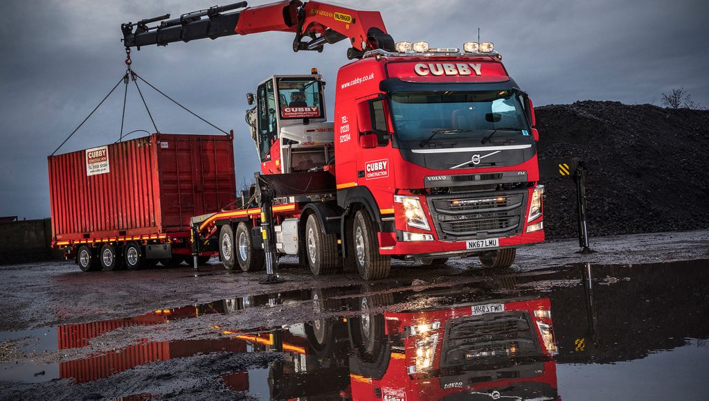 Volvo FM drawbar rigid