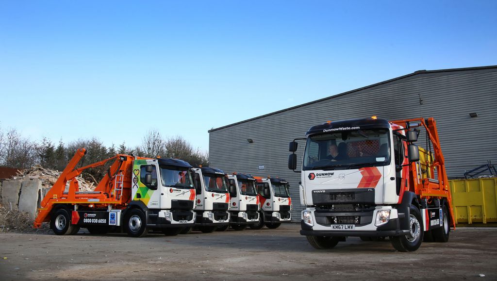 Volvo FL 18-tonne rigid models powered by Volvo’s Euro-6, D8K engine producing 250hp