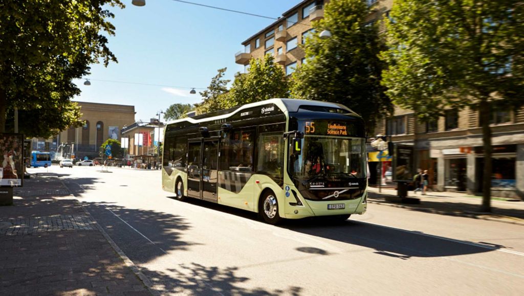 Electric city buses