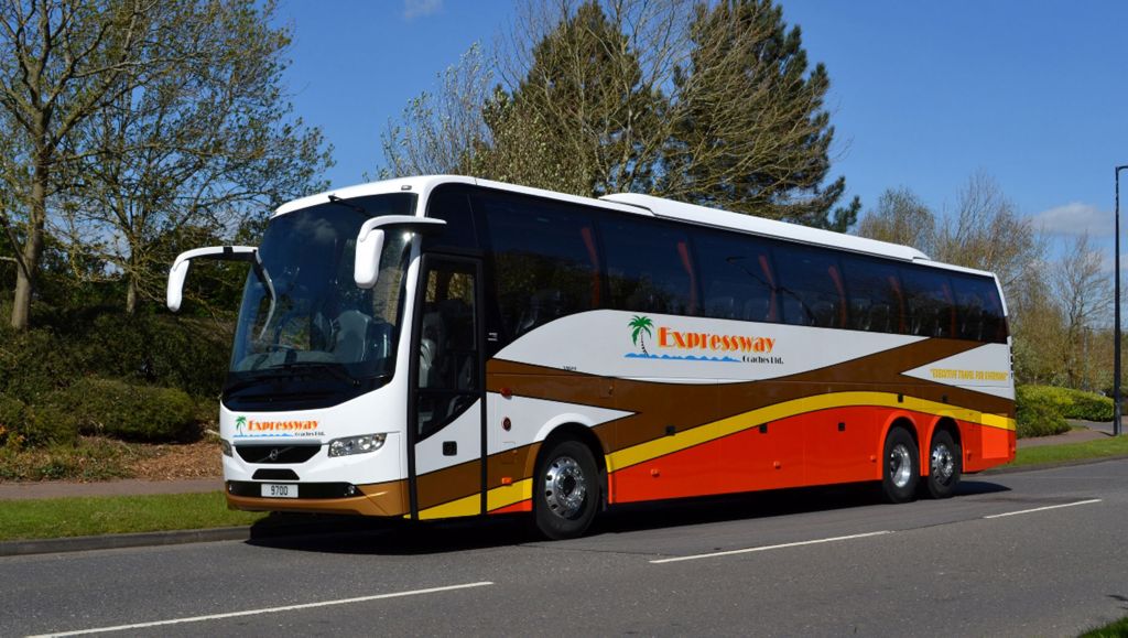 Volvo B11R 9700 coaches to Expressway Coaches