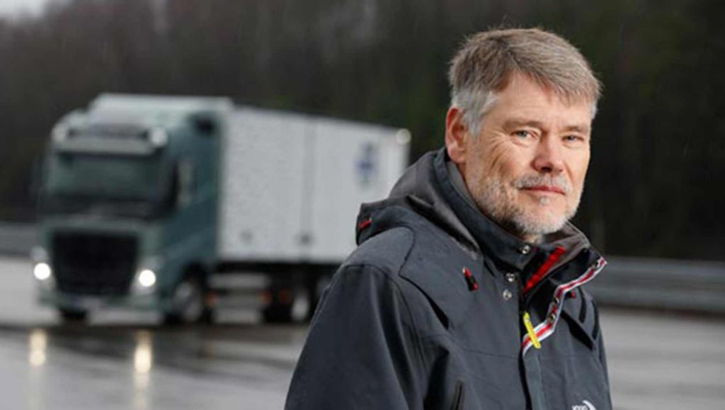Mats Sabelström jest specjalistą od układów hamulcowych w Volvo Trucks
