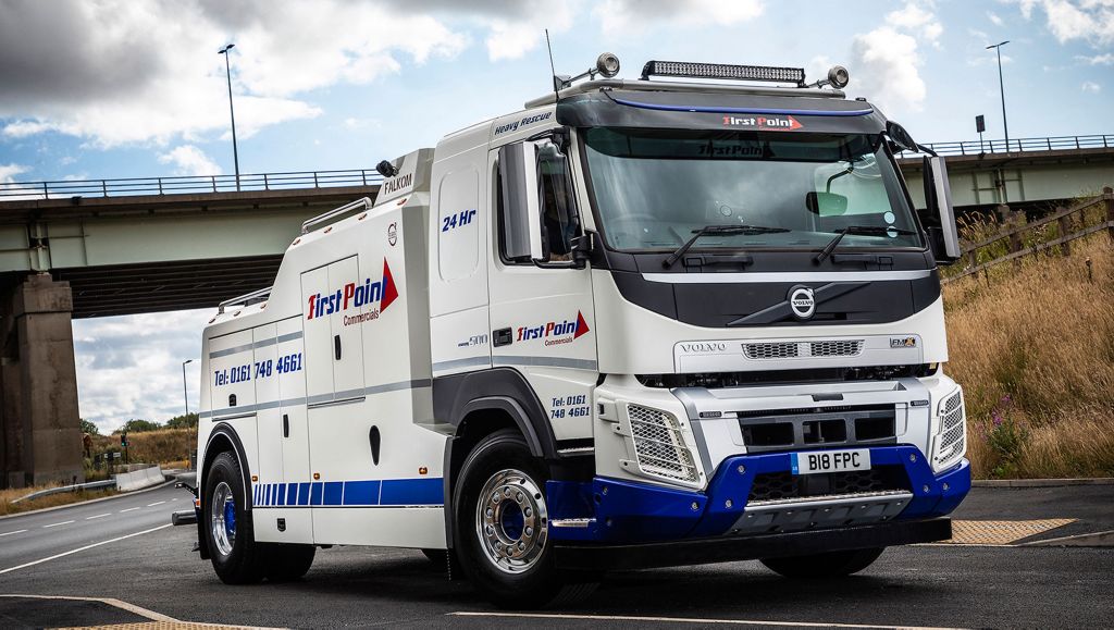 UK’s first Volvo FMX recovery vehicle