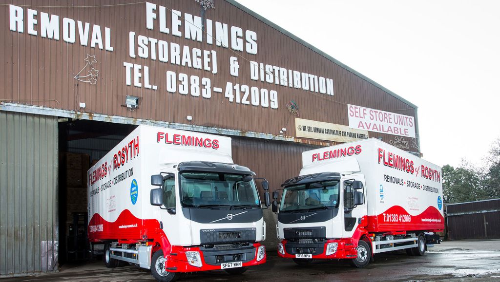 Volvo trucks’ return to Flemings of Rosyth is a moving story
